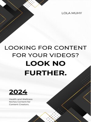 cover image of Looking for Content for Your Videos?